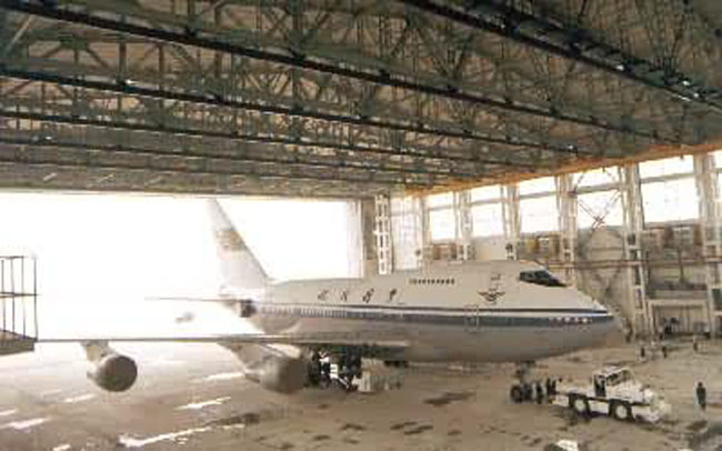 松滋机库网架工程