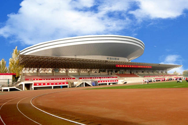 松滋体育场看台网架工程